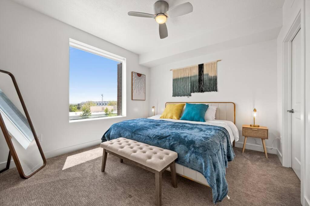 Апартаменты Lux 2 Bd Boho In Heart Of Slc Солт-Лейк-Сити Экстерьер фото