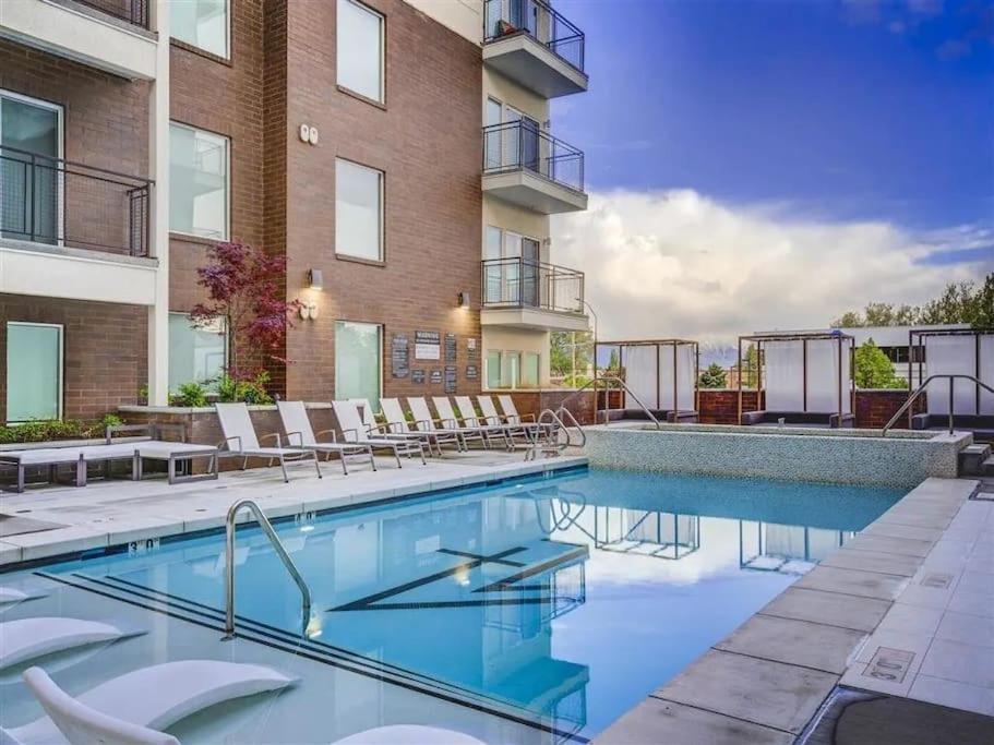 Апартаменты Lux 2 Bd Boho In Heart Of Slc Солт-Лейк-Сити Экстерьер фото