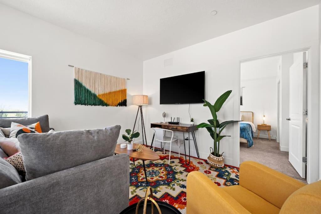 Апартаменты Lux 2 Bd Boho In Heart Of Slc Солт-Лейк-Сити Экстерьер фото